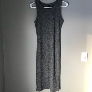 Fitted Gray Dress